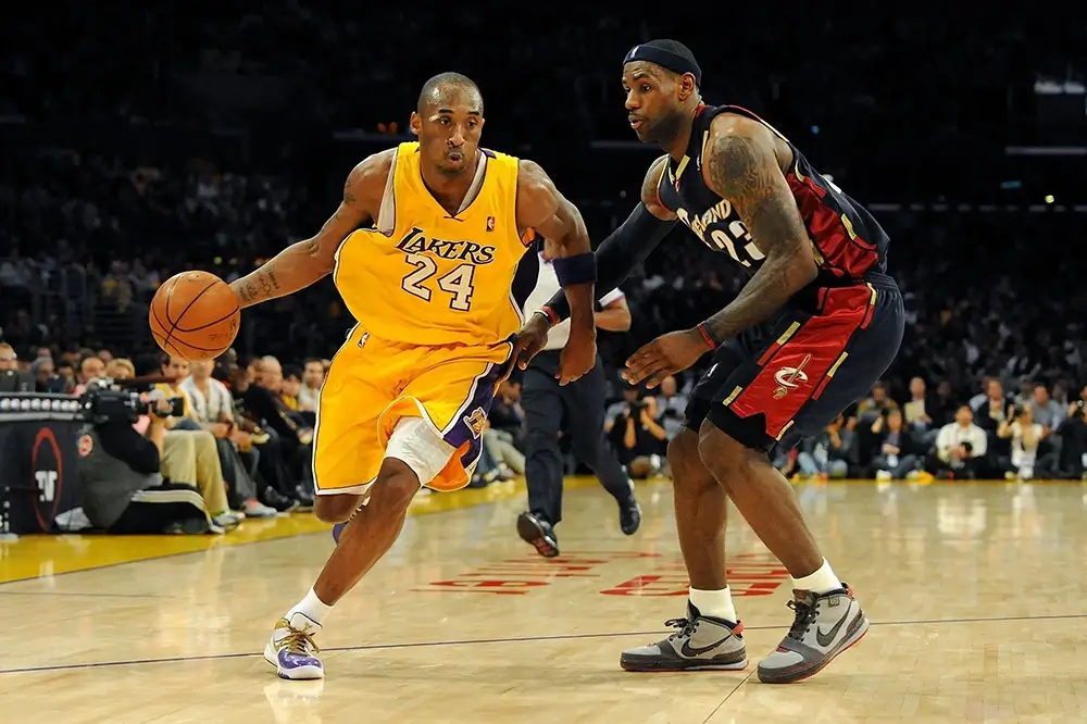 Kobe vs. LeBron Highlights: Epic Showdowns