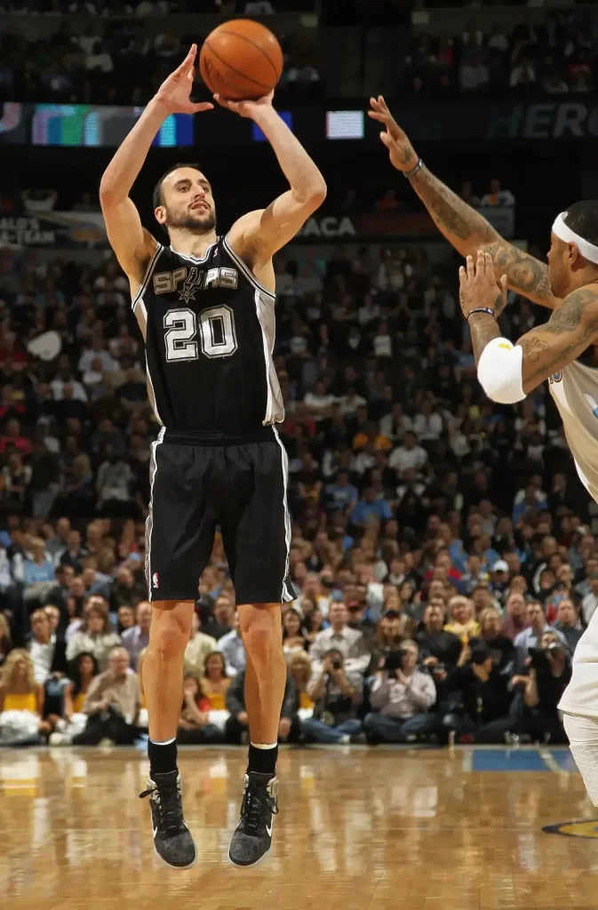 Manu Ginobili's Three-Pointers