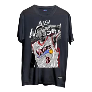 Allen Iverson Tee Shirts Black