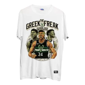 The Greek Freak T Shirt - White