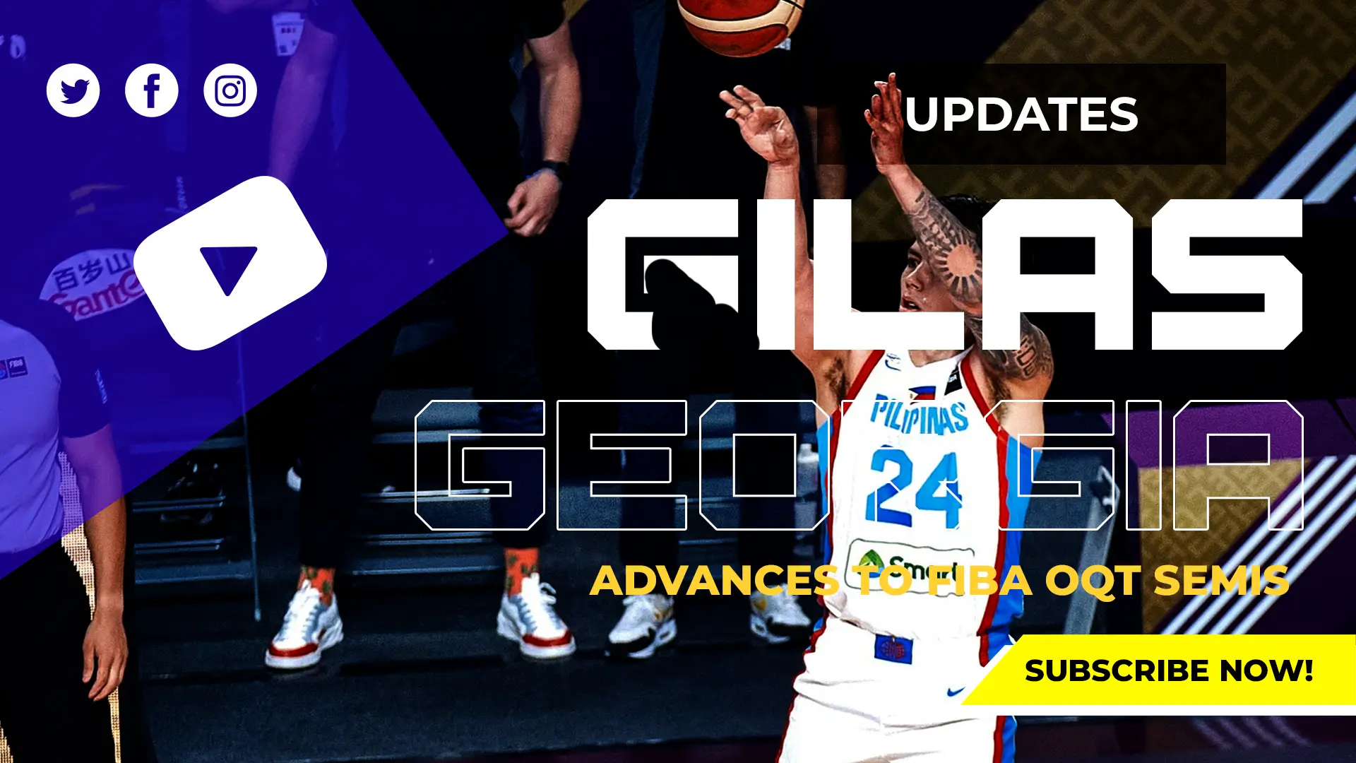 Gilas Georgia FIBA Olympic Qualifying Tournaments