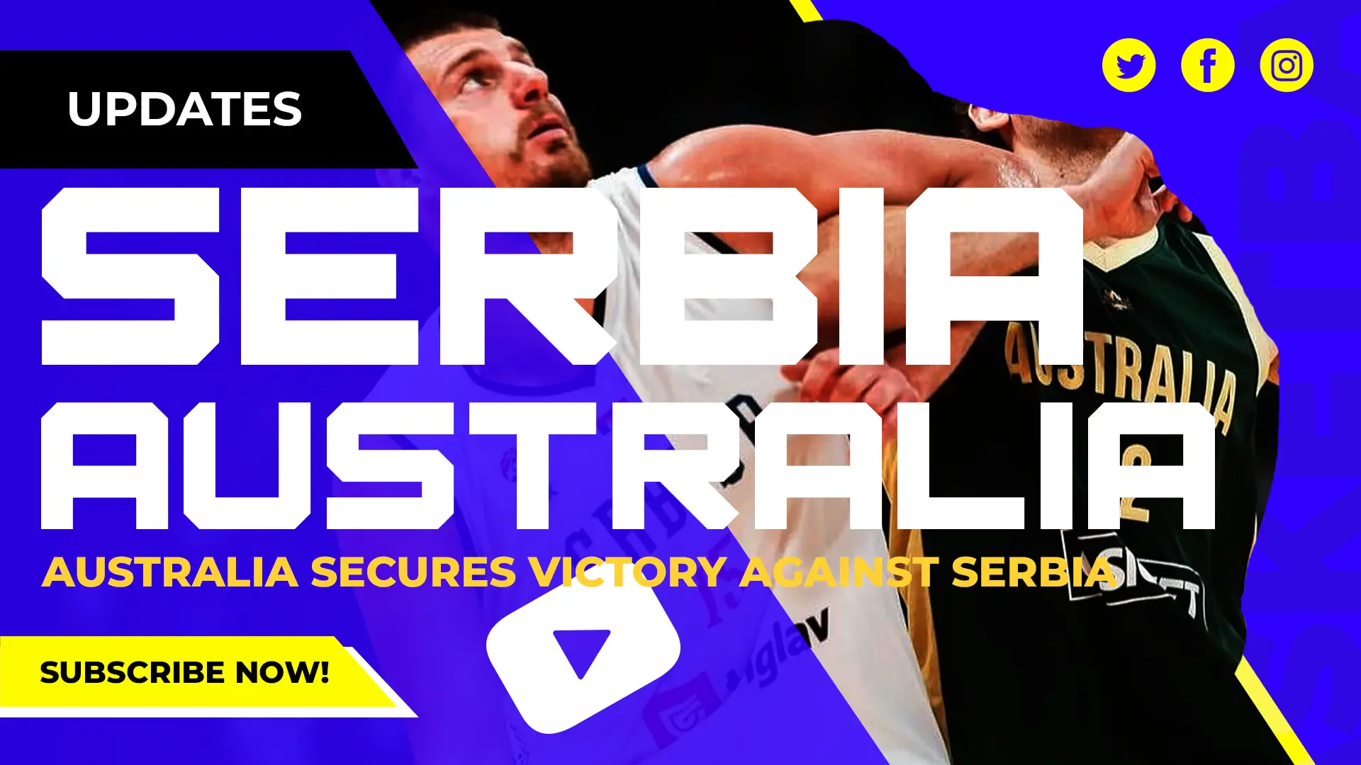 Serbia vs Australia Basketball