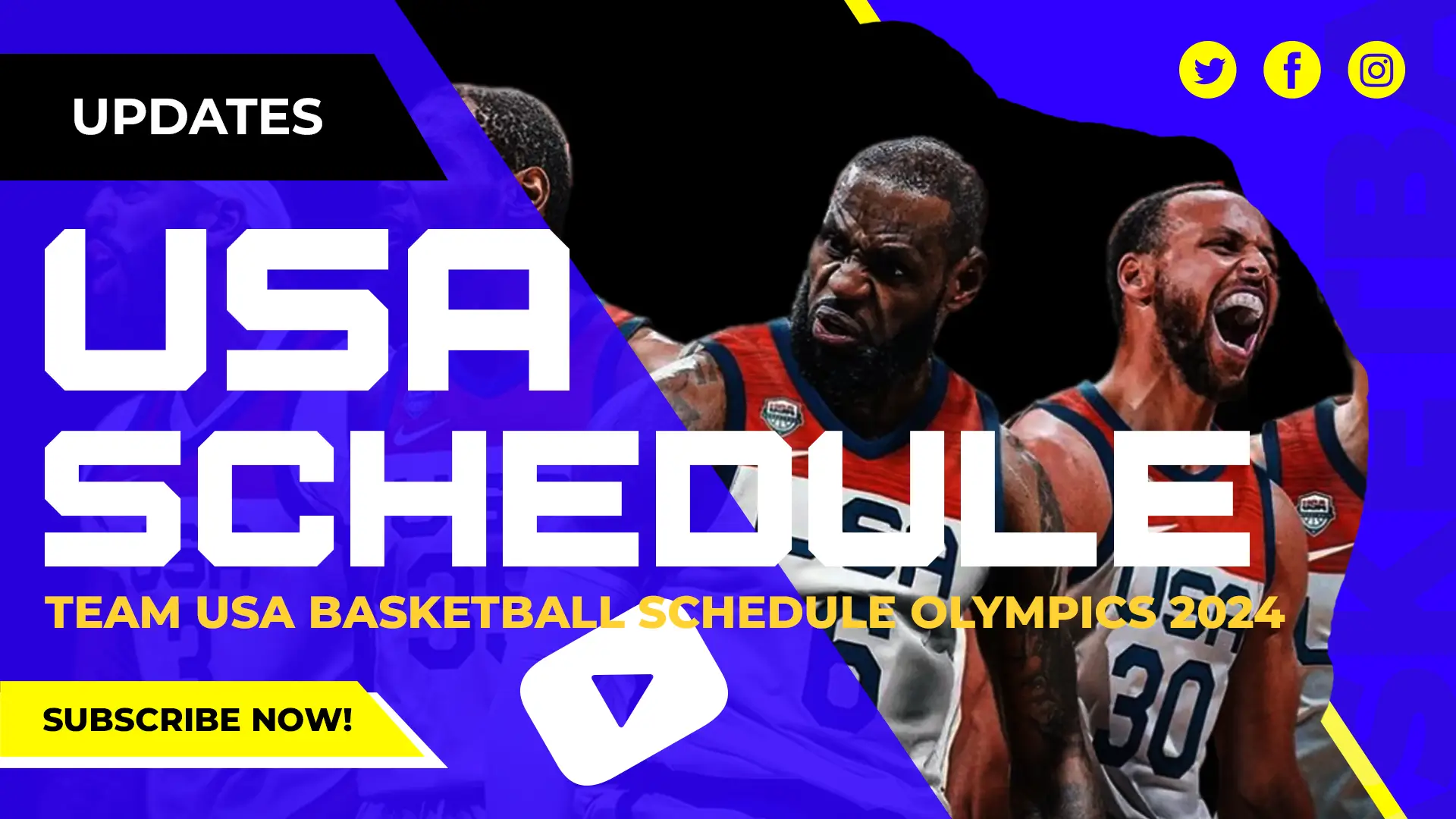 Team USA Basketball Olympic Schedule 2024