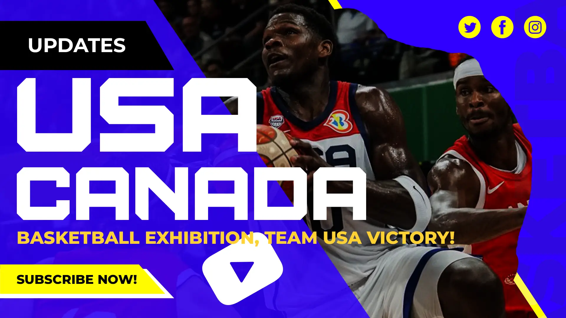 USA vs Canada Basketball