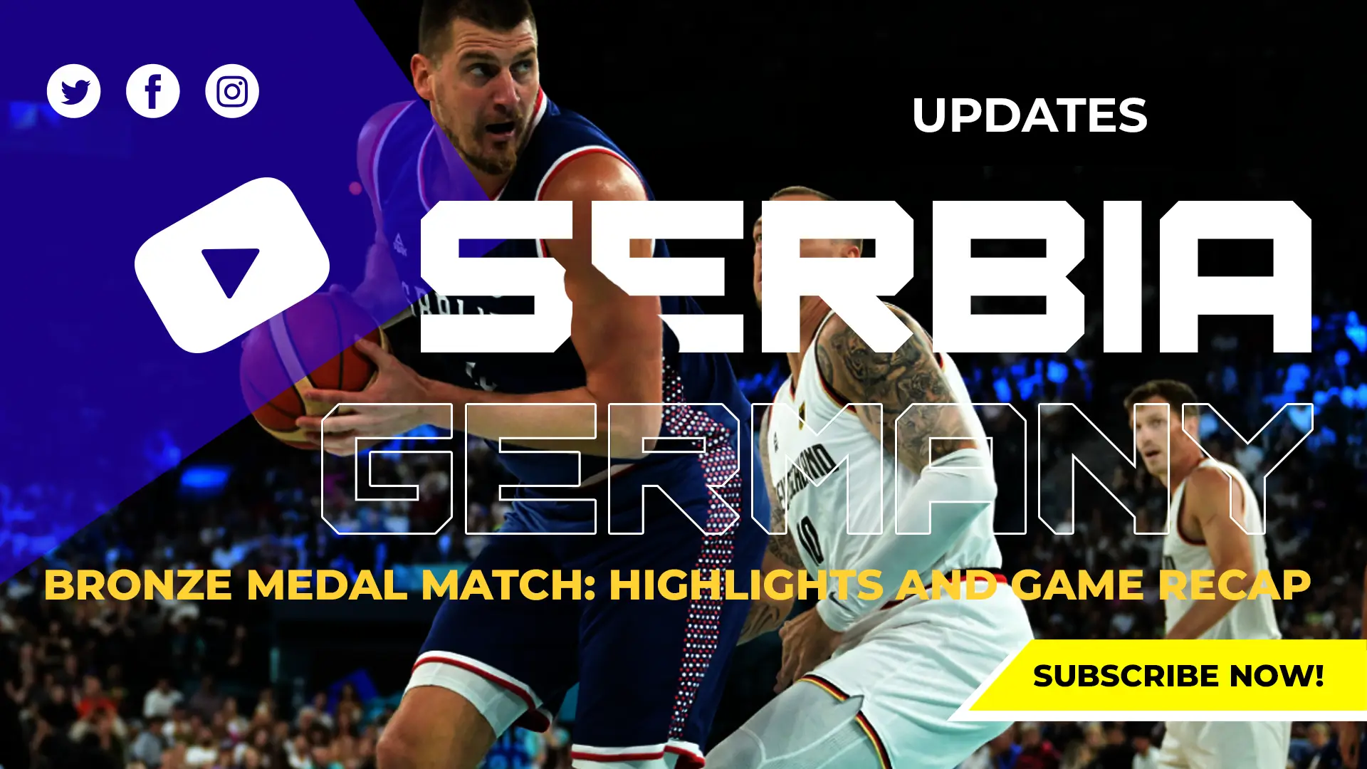 Serbia vs Germany Bronze Medal