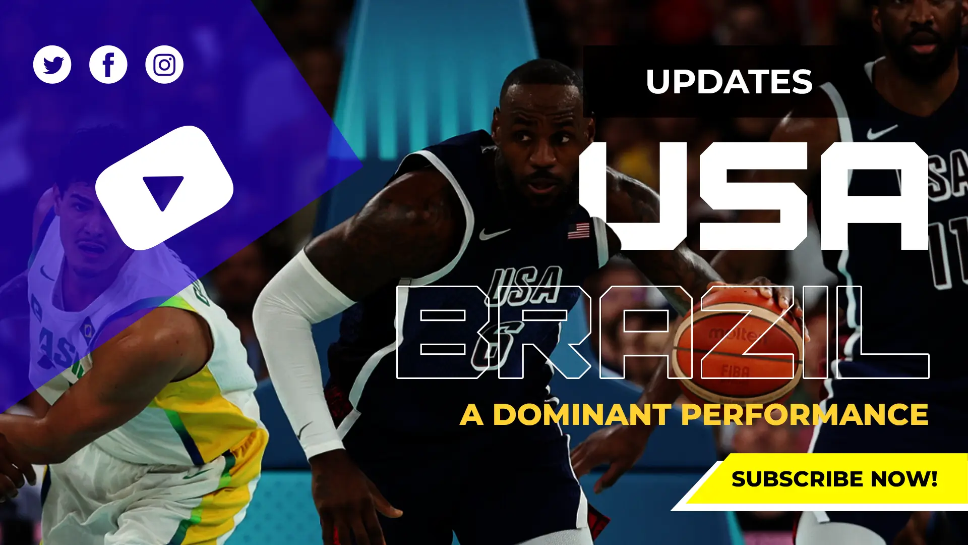 USA vs Brazil Basketball Olympics 2024: A Dominant Performance