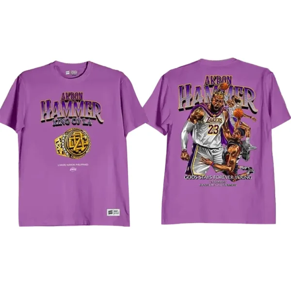 Akron Hammer King of LA Lebron James Lilac