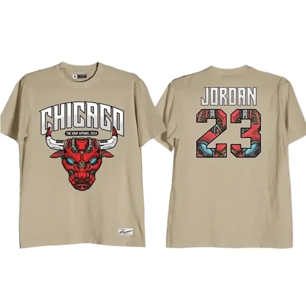 Chicago Bulls Cyborg Shirt Khaki