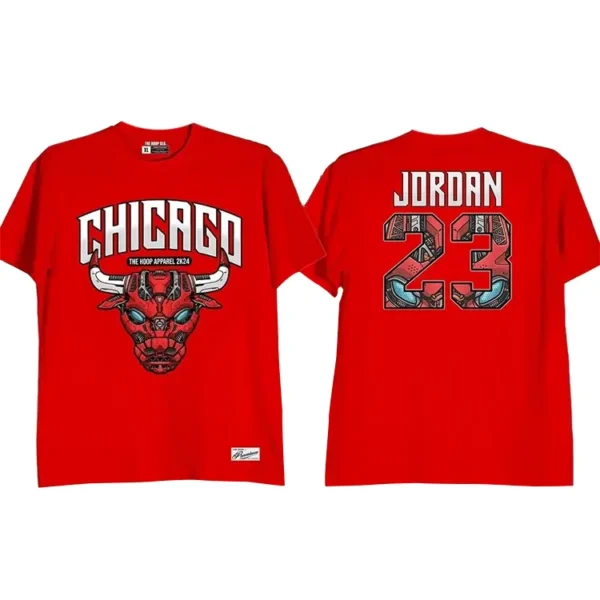 Chicago Bulls Cyborg Shirt Red