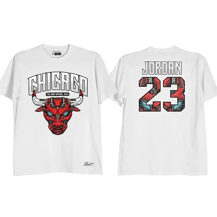 Chicago Bulls Cyborg Shirt White