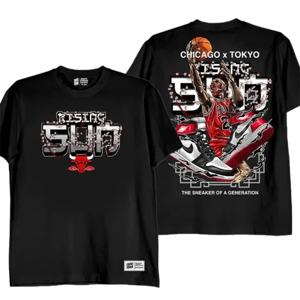 Michael Jordan Tokyo Shirt Black