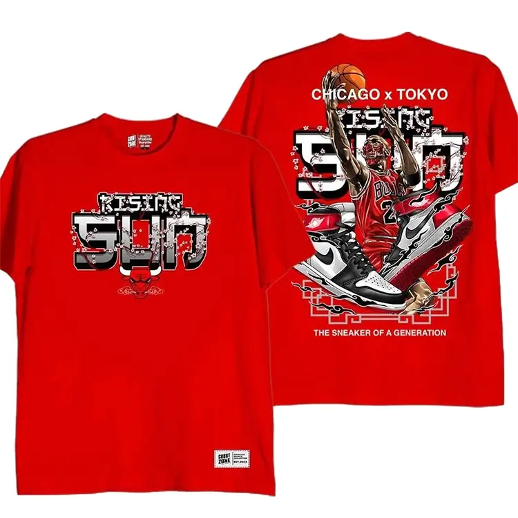 Michael Jordan Tokyo Shirt Red