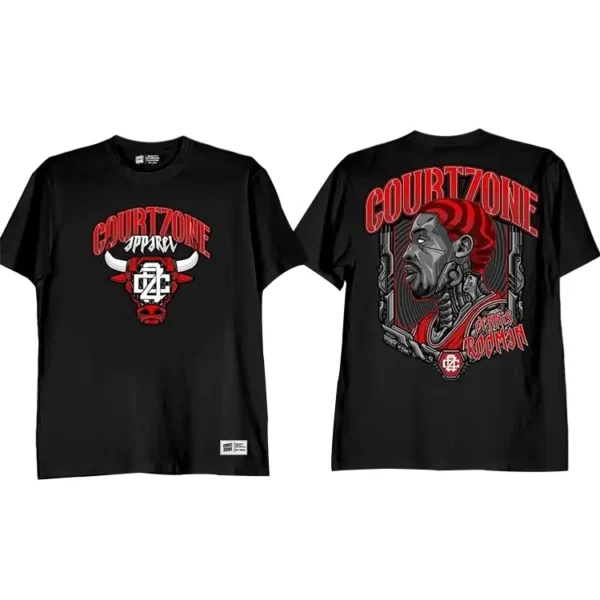 Cyborg Dennis Rodman Shirt Black