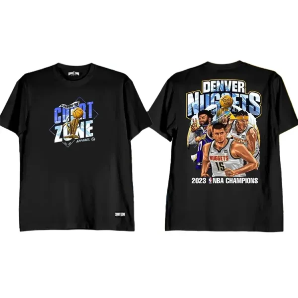 Denver Nuggets 2023 Champions Shirt Black