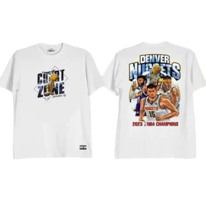 Denver Nuggets 2023 Champions Shirt White