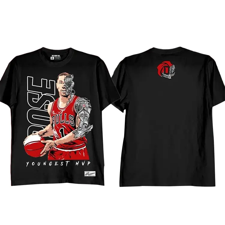 Derrick Rose Cyborg Shirt Black