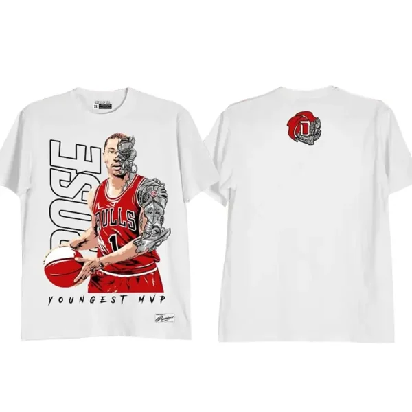 Derrick Rose Cyborg Shirt White