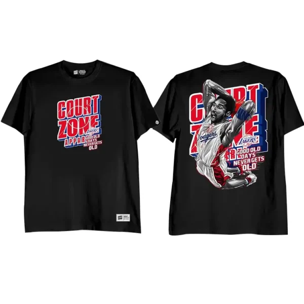 Trippy Dodger Kobe Shirt Black