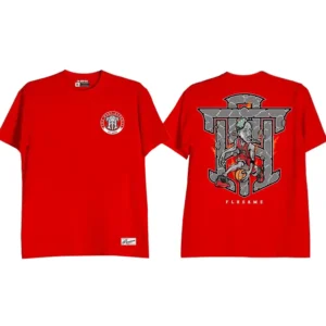 Flue Game Michael Jordan Shirt Red