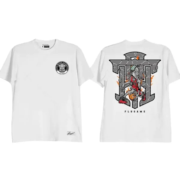 Flue Game Michael Jordan Shirt White