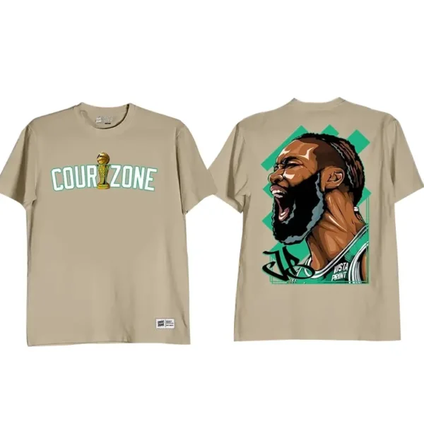 Jaylen Brown Courtzone Apparel Khaki