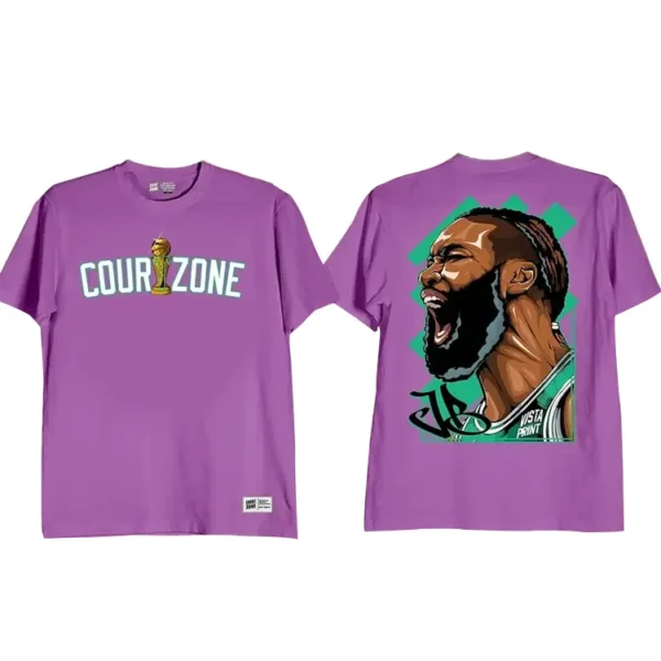 Jaylen Brown Courtzone Apparel Lilac