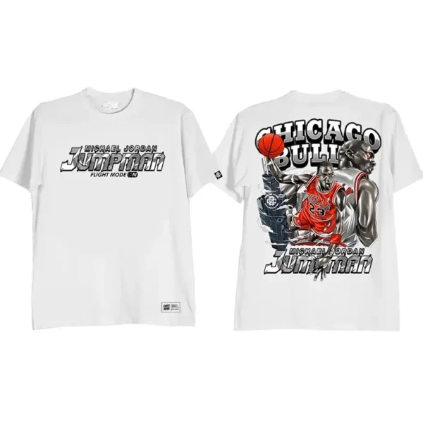 Michael Jordan Jumpman Shirt White