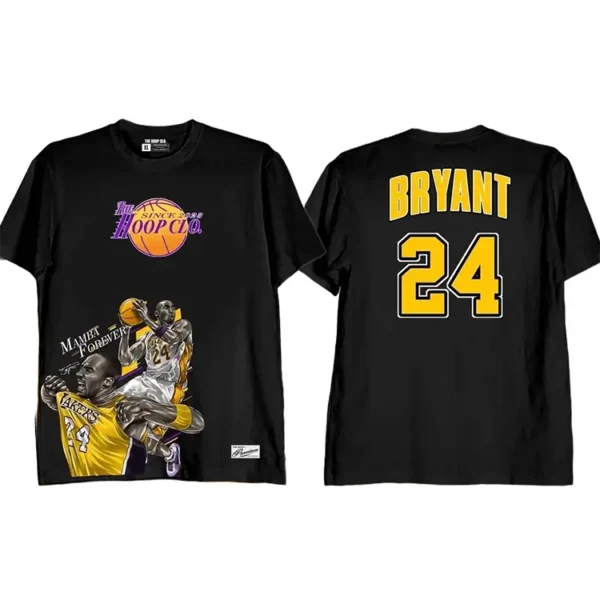 Kobe Bryant Jersey Shirt Black