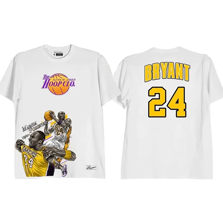 Kobe Bryant Jersey Shirt White