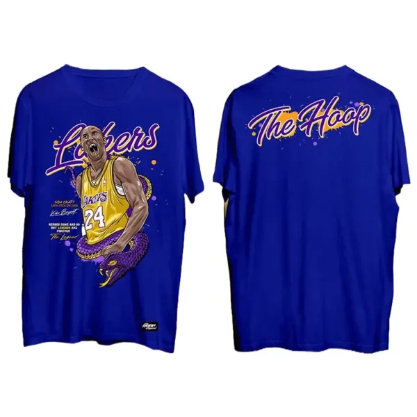 Kobe Mamba 24 Snake Shirt Blue