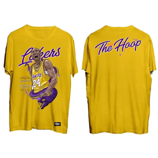 Kobe Mamba 24 Snake Shirt Mustard