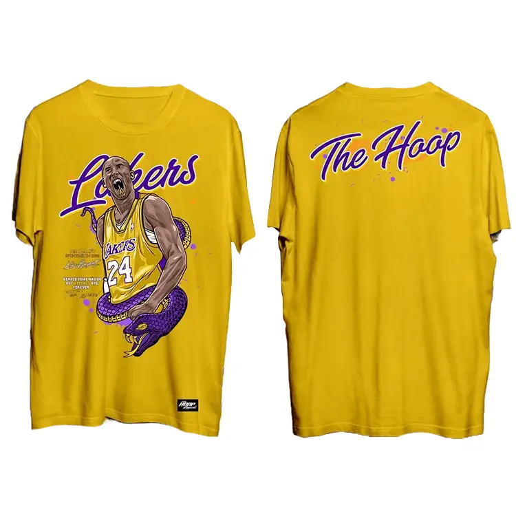 Kobe Mamba 24 Snake Shirt Mustard