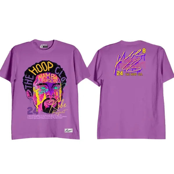 Kobe Mamba Big Face Shirt Lilac