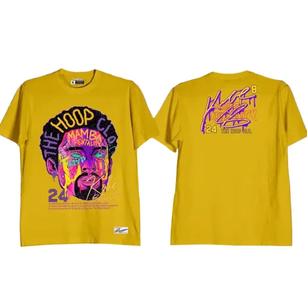 Kobe Mamba Big Face Shirt Mustard