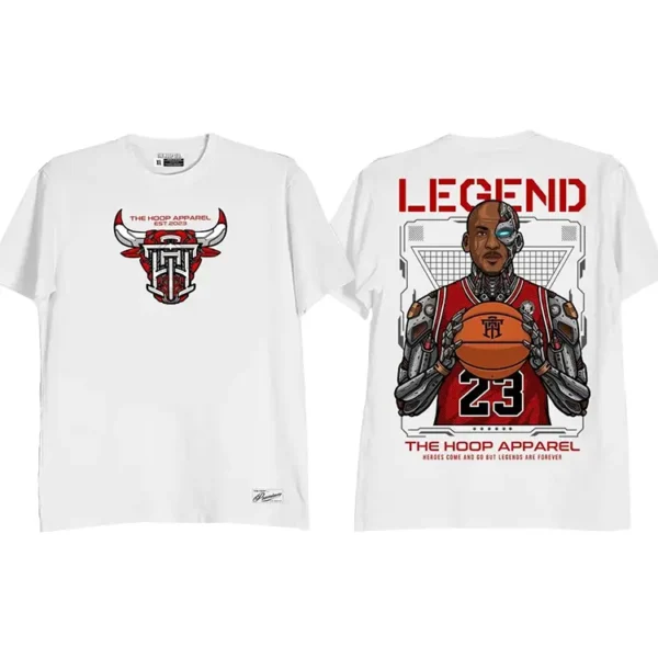 Legend Michael Jordan Mech Shirt White