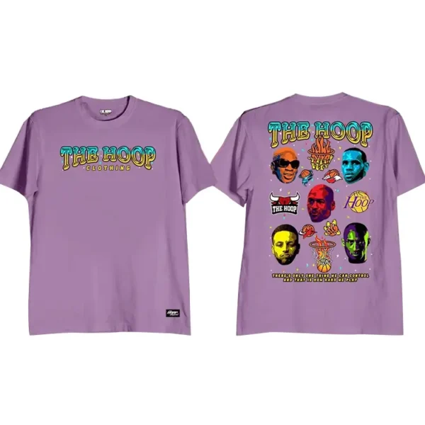 Legends Doodle Head Shirt Lilac