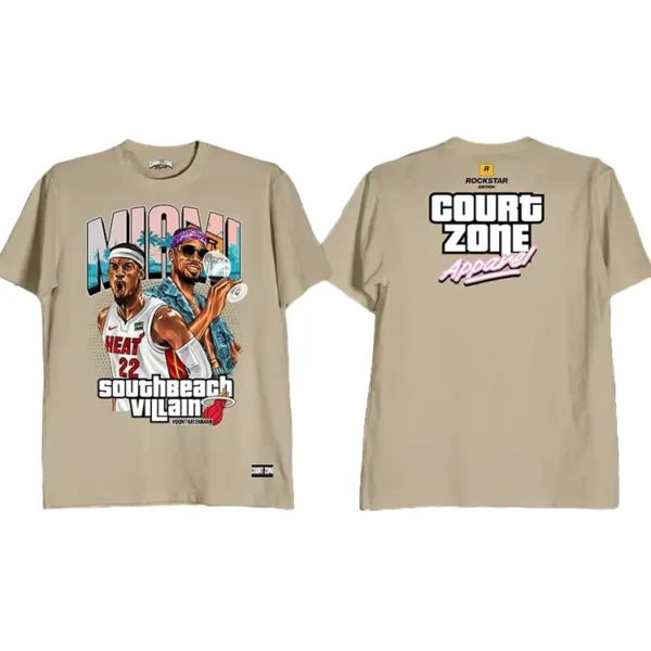 South Beach Villain Shirt Khaki