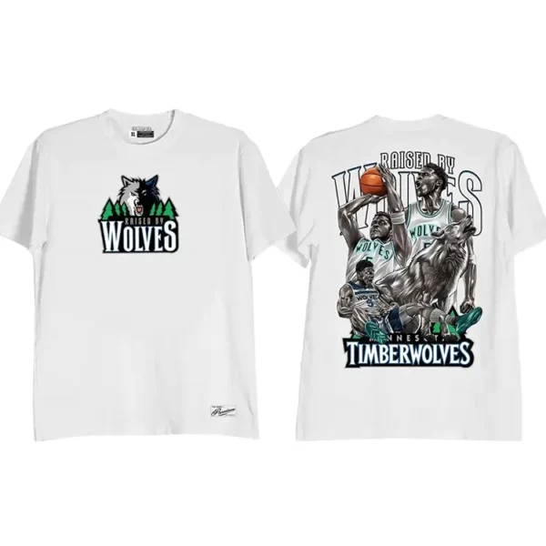 Raised by Wolves Anthony Edwards Shirt White