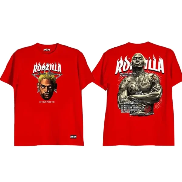 Rodzilla Dennis Rodman Red