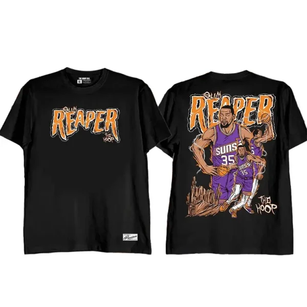 Slim Reaper Suns Kevin Durant Shirt Black