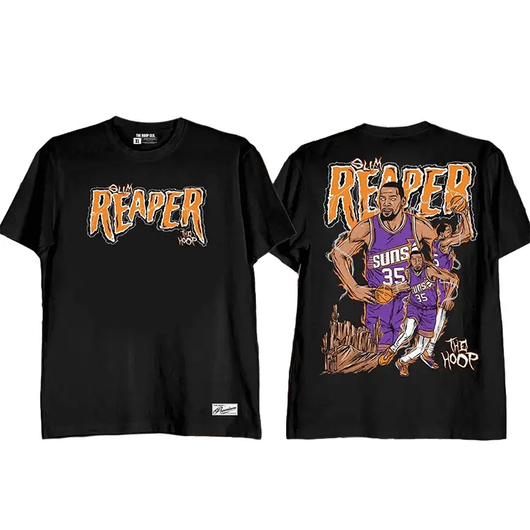 Slim Reaper Suns Kevin Durant Shirt Black