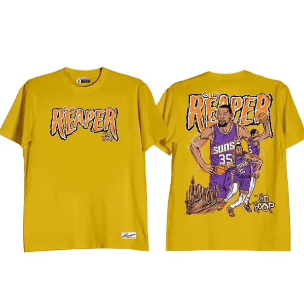 Slim Reaper Suns Kevin Durant Shirt Mustard