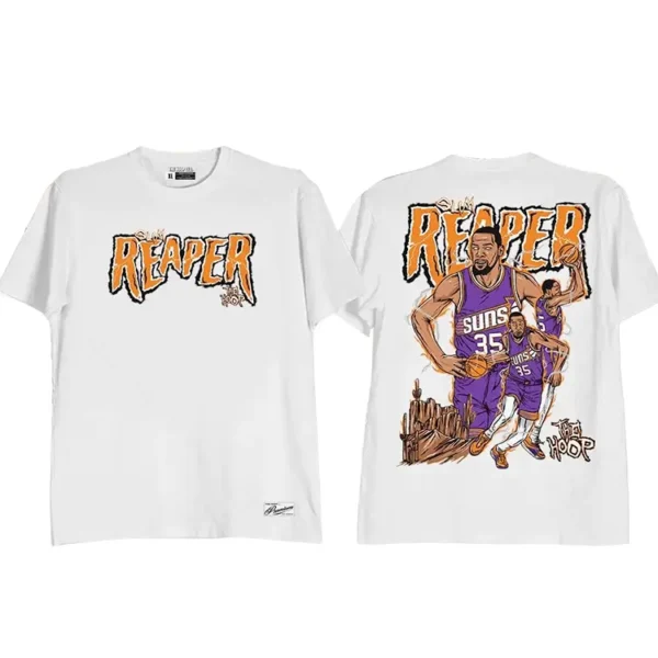 Slim Reaper Suns Kevin Durant Shirt White