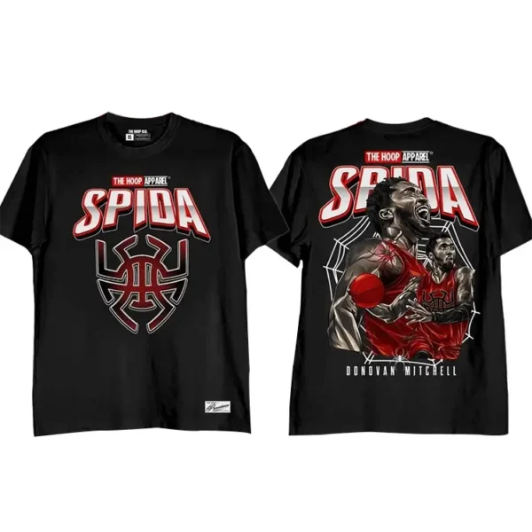 Spida Donovan Mitchell Shirt Black