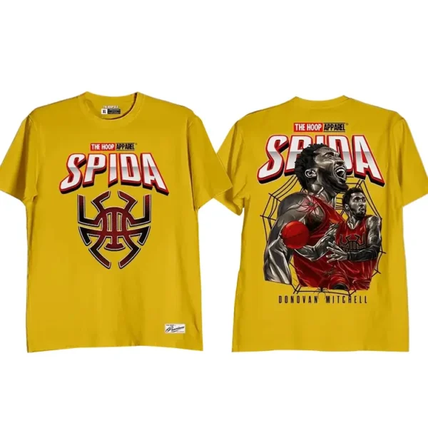 Spida Donovan Mitchell Shirt Mustard