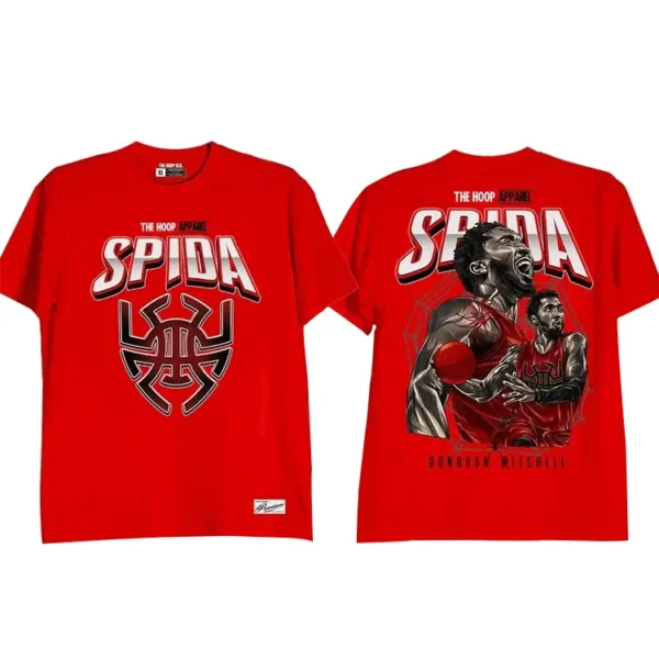 Spida Donovan Mitchell Shirt Red