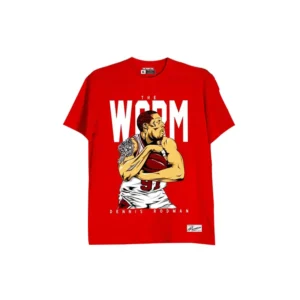 The Worm Dennis Rodman Robot Shirt Red