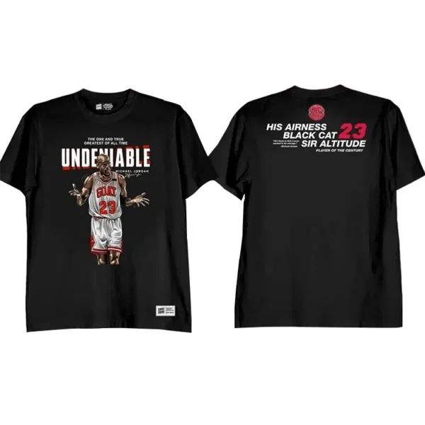 Undeniable Michael Jordan Shirt Black