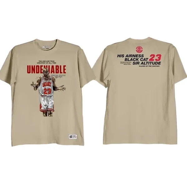 Undeniable Michael Jordan Shirt Khaki