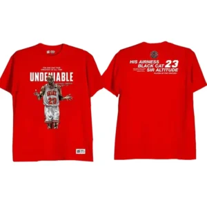 Undeniable Michael Jordan Shirt Red